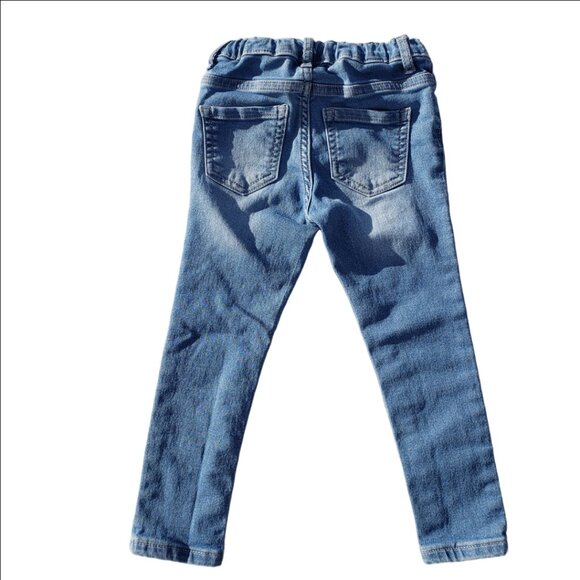 The Children’s Place Girls Legging Jeans Blue Denim Size 4T - Picture 4 of 9